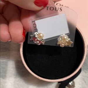 Tous  pearl earrings